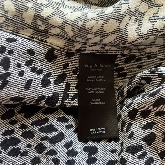 Rag & Bone Collection - Karen Dress Black Multi NWT 2 - Picture 9 of 9